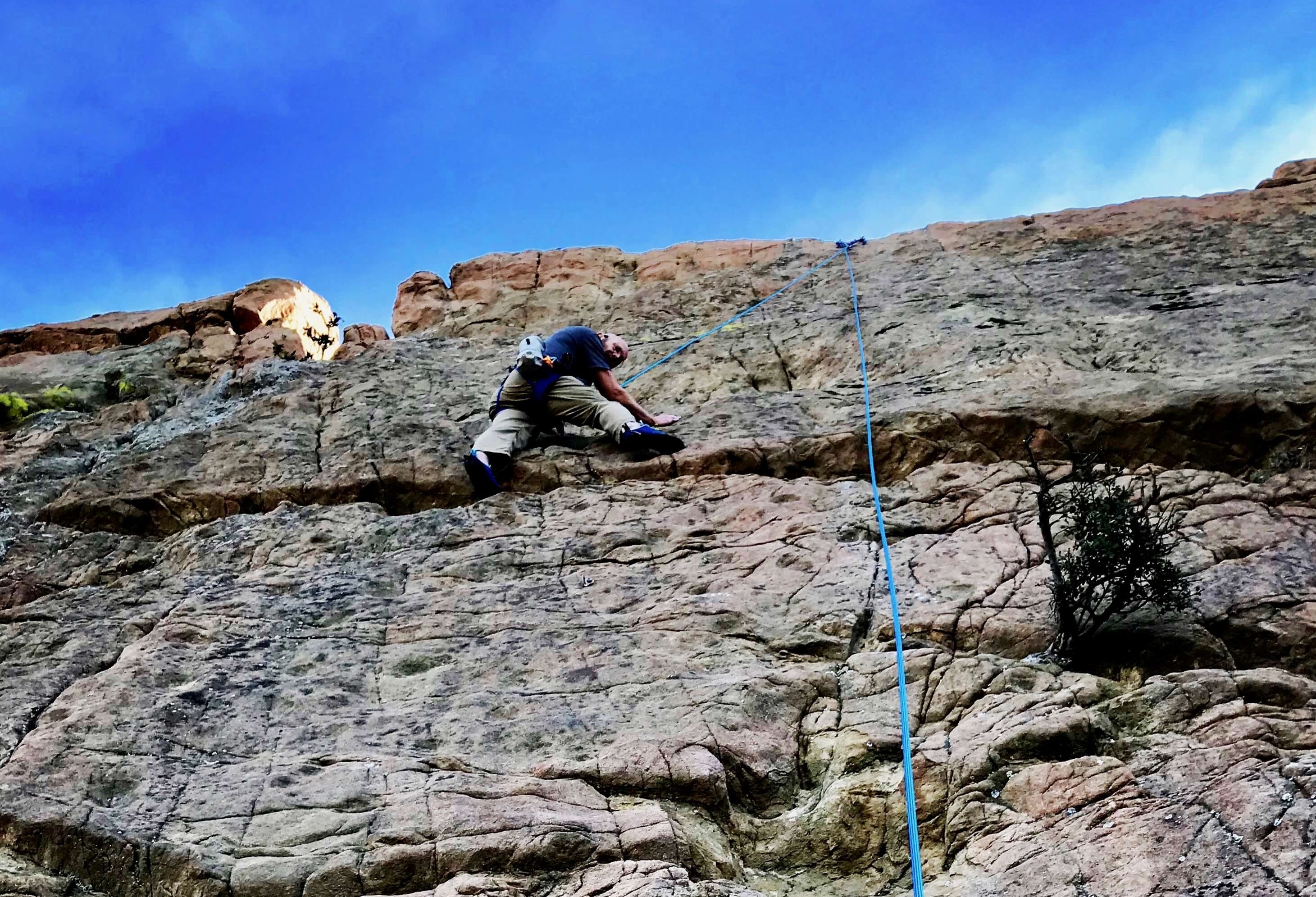 LA Rock Climbing – Saddle Peak
